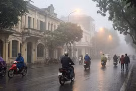 Thời tiết Hà Nội hôm nay (26/1): Trời rét ẩm, AQI ở mức khá cao