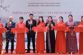 Quảng Ngãi: Rộn ràng khai hội Không gian Ẩm thực – OCOP, khởi động Tuần Văn hóa Du lịch 2026