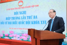 Triển khai các công việc bầu cử sau Hội nghị hiệp thương lần thứ ba