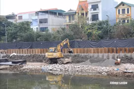Gấp rút triển khai dự án chống ngập khu vực phía Nam Hà Nội