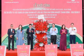 Thái Nguyên: Khởi công 10 dự án trọng điểm với tổng vốn hơn 8.200 tỷ đồng