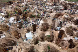 CHDC Congo: Sập hầm mỏ khiến 21 người thương vong