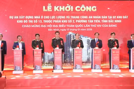 Nhiều công trình an sinh, giáo dục, văn hóa được khởi công và khánh thành tại Bắc Ninh