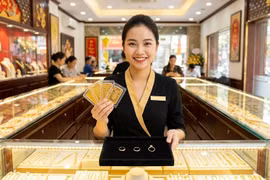 Giá vàng hôm nay 24/3: Thế giới lao dốc, SJC, BTMC, PNJ tiếp tục giảm?