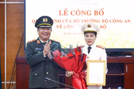 Đại tá Nguyễn Thị Thu Hằng được bổ nhiệm Phó Cục trưởng Cục Truyền thông CAND