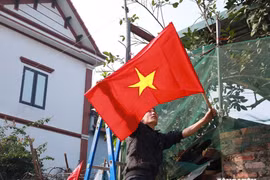 Hà Nội: Nhân dân xã đảo Minh Châu sôi nổi thi đua chào mừng Đại hội Đảng XIV