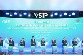 Khởi công dự án Khu công nghiệp Hải Long (VSIP Nam Định) giai đoạn 1