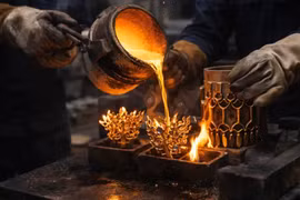 Giá vàng thế giới vượt mốc 5.400 USD do căng thẳng Mỹ-Iran