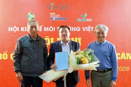 Ông Phan Bá Mạnh được bổ nhiệm Phó Tổng Biên tập Tạp chí Kinh tế Môi trường