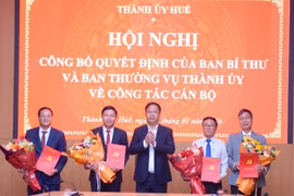 Huế: Điều động và bổ nhiệm nhiều cán bộ