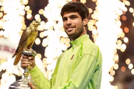Carlos Alcaraz chạm mốc 26 danh hiệu ATP sau chức vô địch Qatar Open