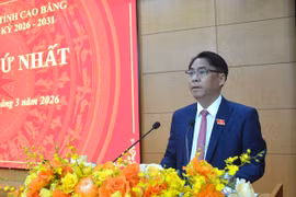 Ông Phan Thăng An được bầu giữ chức Chủ tịch HĐND tỉnh Cao Bằng khóa XVIII, nhiệm kỳ 2026 - 2031