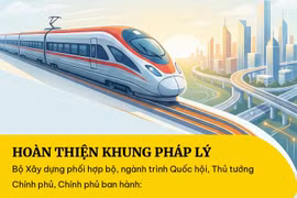 Infographic: Dự án đường sắt tốc độ cao trên trục Bắc - Nam đang triển khai thế nào?