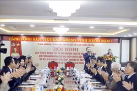 Tổng Bí thư dự Hội nghị lấy ý kiến cử tri nơi cư trú đối với người ứng cử đại biểu Quốc hội