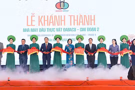 Phó Chủ tịch Quốc hội Nguyễn Thị Thanh dự lễ khánh thành Nhà máy dầu thực vật 1.800 tỷ đồng tại Bắc Ninh