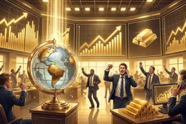 Giá vàng hôm nay 24/2: Thế giới tăng dựng đứng, SJC, BTMC, DOJI tăng theo?