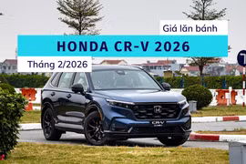 Giá lăn bánh Honda CR-V tháng 2/2026: Bản hybrid giảm chục triệu đồng