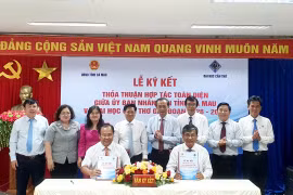 Cà Mau ký kết hợp tác toàn diện với Đại học Cần Thơ