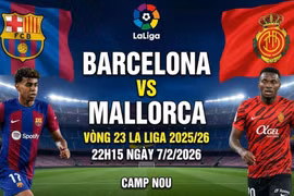 Barcelona vs Mallorca (22h15, 7/2): Link xem, nhận định dự đoán đội hình