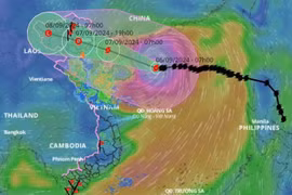Xóa tên bão Yagi, thay bằng Tomo