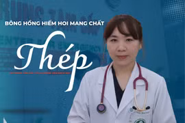 Bông hồng hiếm hoi mang chất ‘thép’ tại Trung tâm Cấp cứu A9 Bạch Mai