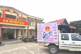 Phú Thọ: Tăng cường tuyên truyền lưu động, đưa thông tin bầu cử đến từng khu dân cư