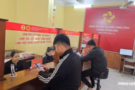 Phường Dương Kinh: Đưa hành chính công về tận tổ dân phố