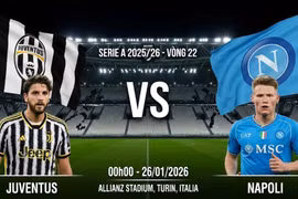 Nhận định dự đoán Juventus vs Napoli (0h, 26/1): Chủ nhà nắm lợi thế