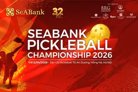 SeABank tổ chức giải Pickleball Championship 2026, gây quỹ học bổng cho trẻ em nghèo nhân dịp 32 năm thành lập