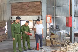 Bắc Ninh: Siết chặt phòng cháy tại các cơ sở chế biến gỗ