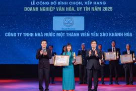 Vinh danh Yến sào Khánh Hòa Top 20 Doanh nghiệp văn hóa, uy tín năm 2025