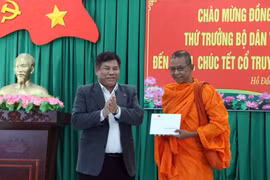Bộ Dân tộc và Tôn giáo chúc mừng Tết Chôl Chnăm Thmây của đồng bào Khmer tại Cần Thơ