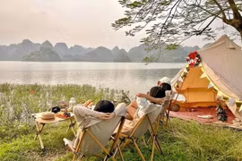 Những tọa độ cắm trại 'hot hit' không thể bỏ qua tại Hà Nội vào cuối tuần