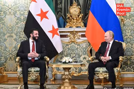 Tổng thống Putin tiếp Tổng thống lâm thời Syria tại Moscow