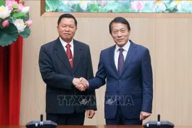 Thúc đẩy quan hệ hợp tác gắn bó giữa hai Bộ Công an Việt Nam - Lào