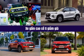 Doanh số giảm không phanh, loạt xe gầm cao cỡ A đua giảm giá