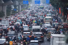 Lên phương án mở rộng đường Vành đai 2 đoạn Ngã Tư Sở - Cầu Giấy