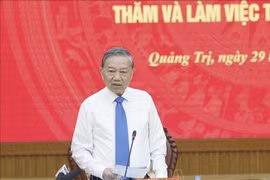 Tổng Bí thư, Chủ tịch nước Tô Lâm: Quảng Trị cần tái định vị không gian phát triển với chiến lược 'vươn Đông, tỏa Tây'
