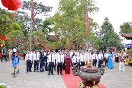 ​Phú Thọ: Trang nghiêm Lễ dâng hương tưởng niệm Quốc Tổ Lạc Long Quân và Tổ Mẫu Âu Cơ