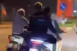 Gia Lai: Nhóm thanh niên vi phạm giao thông còn quay video đăng lên Tik Tok