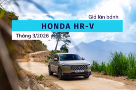 Giá lăn bánh và ưu đãi Honda HR-V cập nhật mới nhất tháng 3/2026