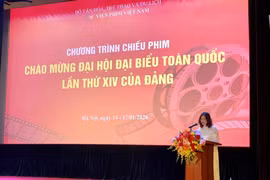 Viện Phim Việt Nam khai mạc chương trình chiếu phim chào mừng Đại hội XIV của Đảng