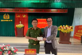 Gia Lai: Khen thưởng Đại úy Công an kịp thời cứu sống 2 bé trai khỏi đuối nước