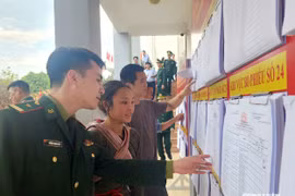 Bộ đội Biên phòng Lào Cai chủ động bảo vệ công tác bầu cử nơi phên dậu Tổ quốc