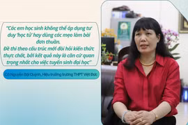 Muốn đỗ đại học phải 'học thật, thi thật'