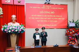 Thiếu tướng Phạm Khải được phân công kiêm nhiệm chức vụ Tổng Biên tập Tạp chí Công an Nhân dân