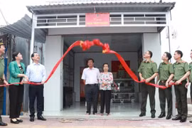 Bộ Công an hỗ trợ xây dựng 500 căn nhà cho người dân khó khăn tại Cà Mau