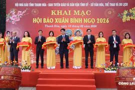 Thanh Hóa: Khai mạc Hội báo Xuân Bính Ngọ năm 2026