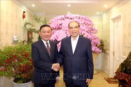 Thường trực Ban Bí thư Trần Cẩm Tú tri ân các đồng chí nguyên lãnh đạo Đảng, Nhà nước