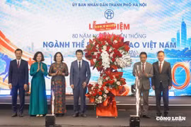 Hà Nội kỷ niệm 80 năm Ngày truyền thống ngành Thể dục thể thao Việt Nam